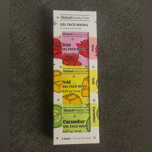 global beauty care Other - New! Global Beauty Care 3 Pack Gel Masks